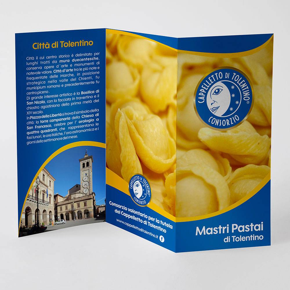 Depliant Mastri Pastai - Pastificio Pavoni